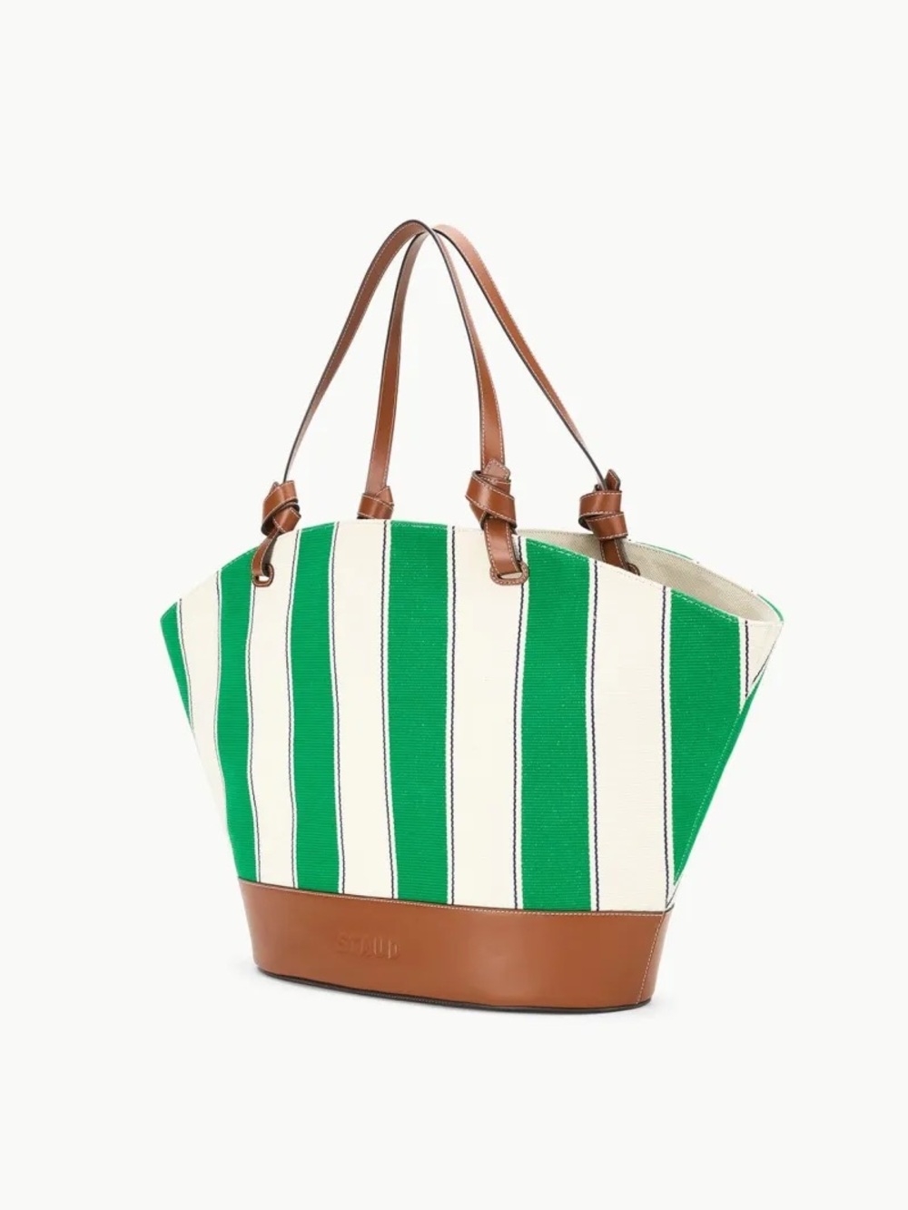 STAUD SQUILLO TOTE BAG | BUNGALOW STRIPE